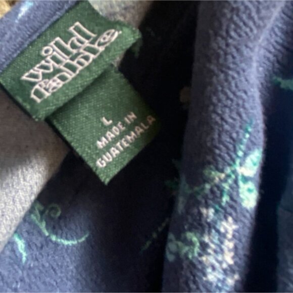 Wild Fable Womens Light Weight Floral Romper-Blue-Size Large-GUC - Picture 5 of 7